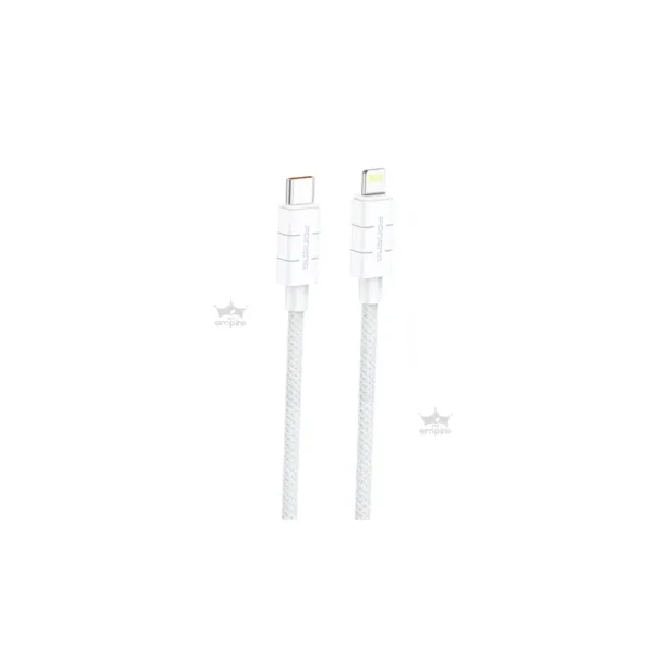 FONENG (XS02) 1.2M Braided Cable 60w & PD 27W Fast Charging Cable Type-C to Lightning